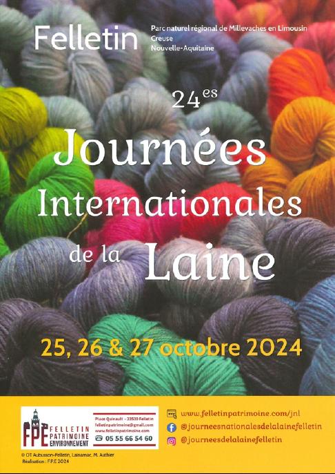 affiche journées de la laine