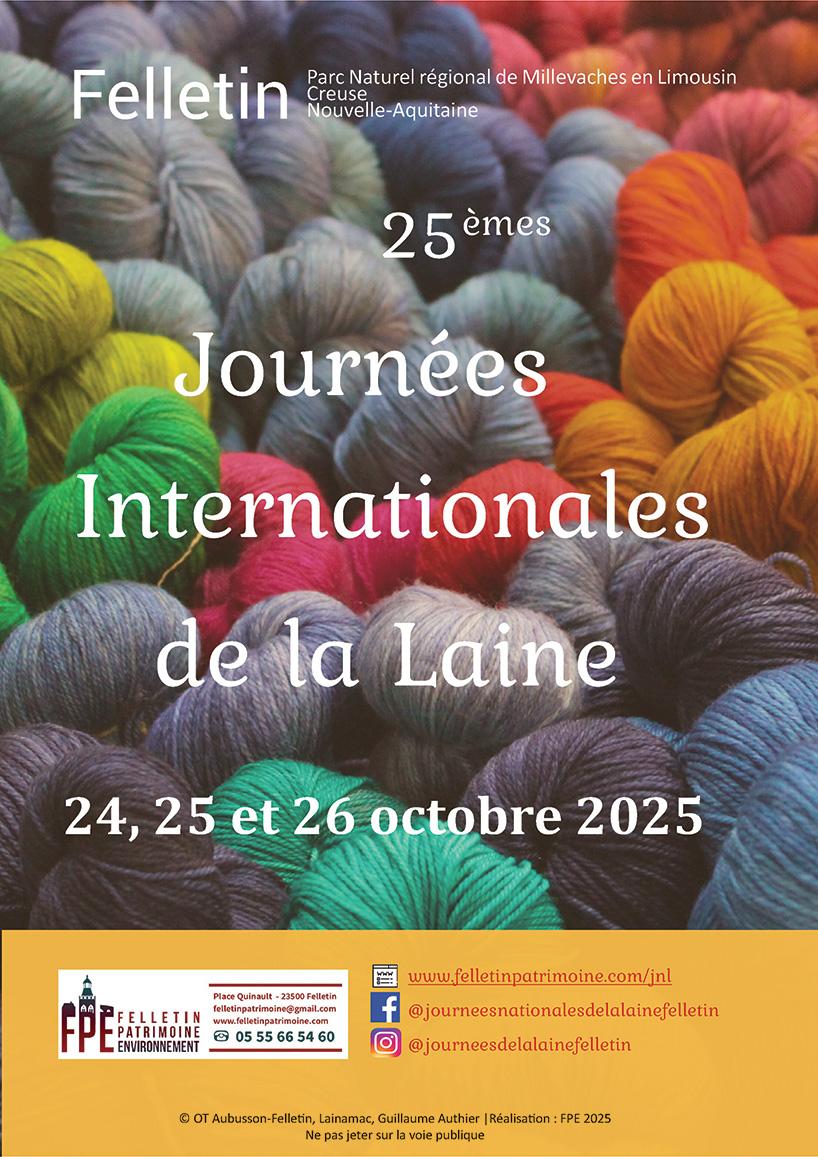 affiche journées de la laine